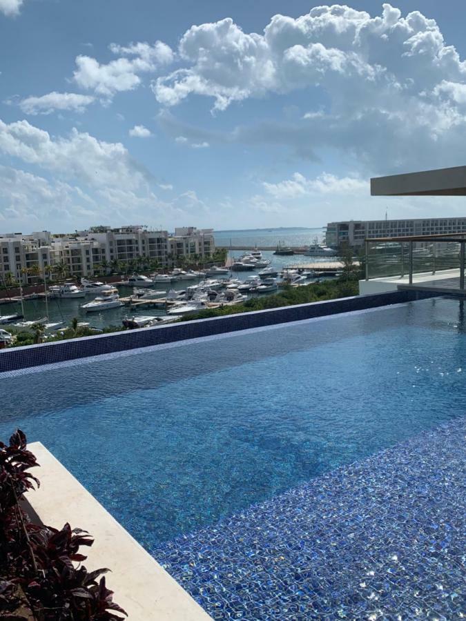 La Amada Condo With Marina View Cancún Kültér fotó